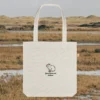 Natural Capybara “Spread Peace and Kindness” eco tote bag