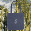 Midnight Blue Koala “Create Your Happy Place” tote bag