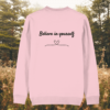 Cotton pink organic sweater, plain back – MindfulEarth.